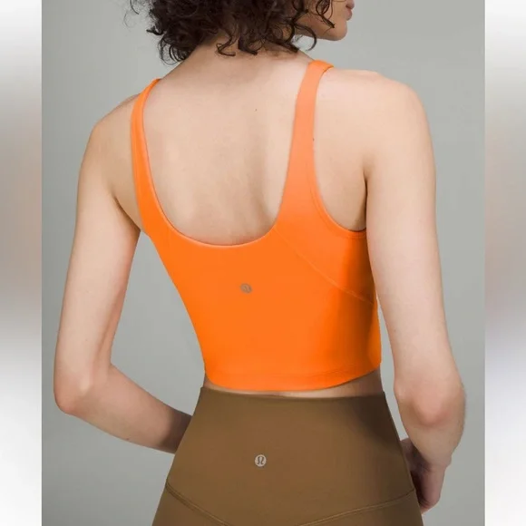 Lululemon Athletica Align Tank Top Orange Size 10 - Picture 1 of 5